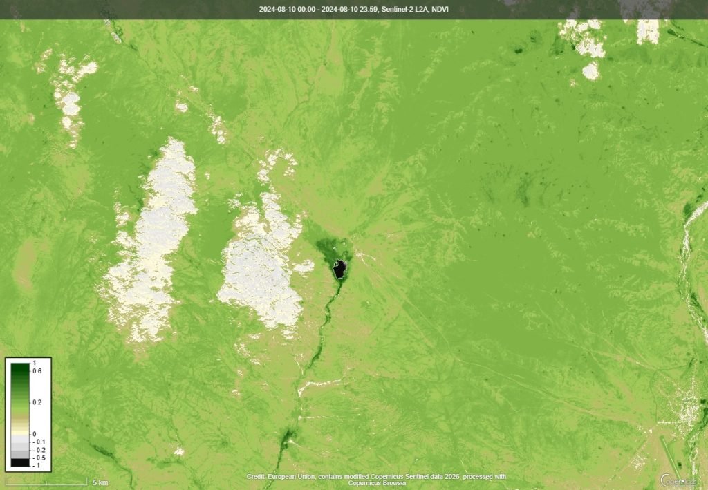 NDVI ургамлын индекс