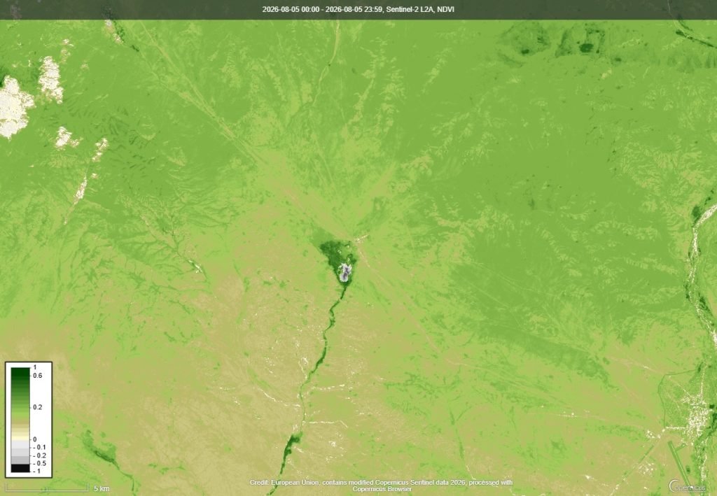 NDVI ургамлын индекс