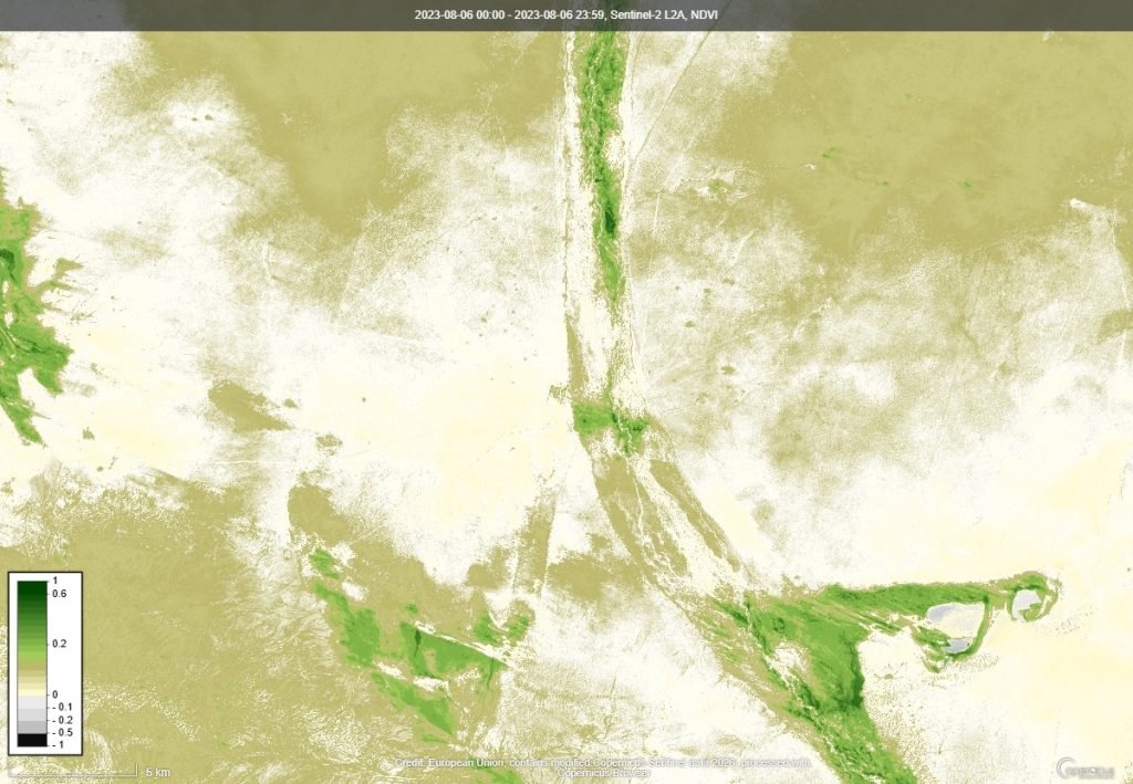 NDVI ургамлын индекс